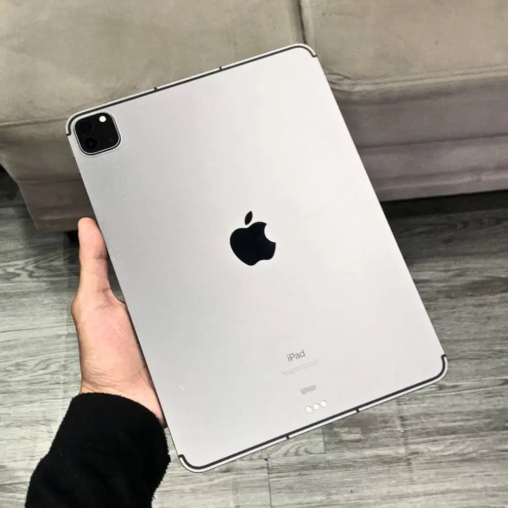 BH 94% IPAD PRO M1 256GB WIFI CELL RESMI IBOX