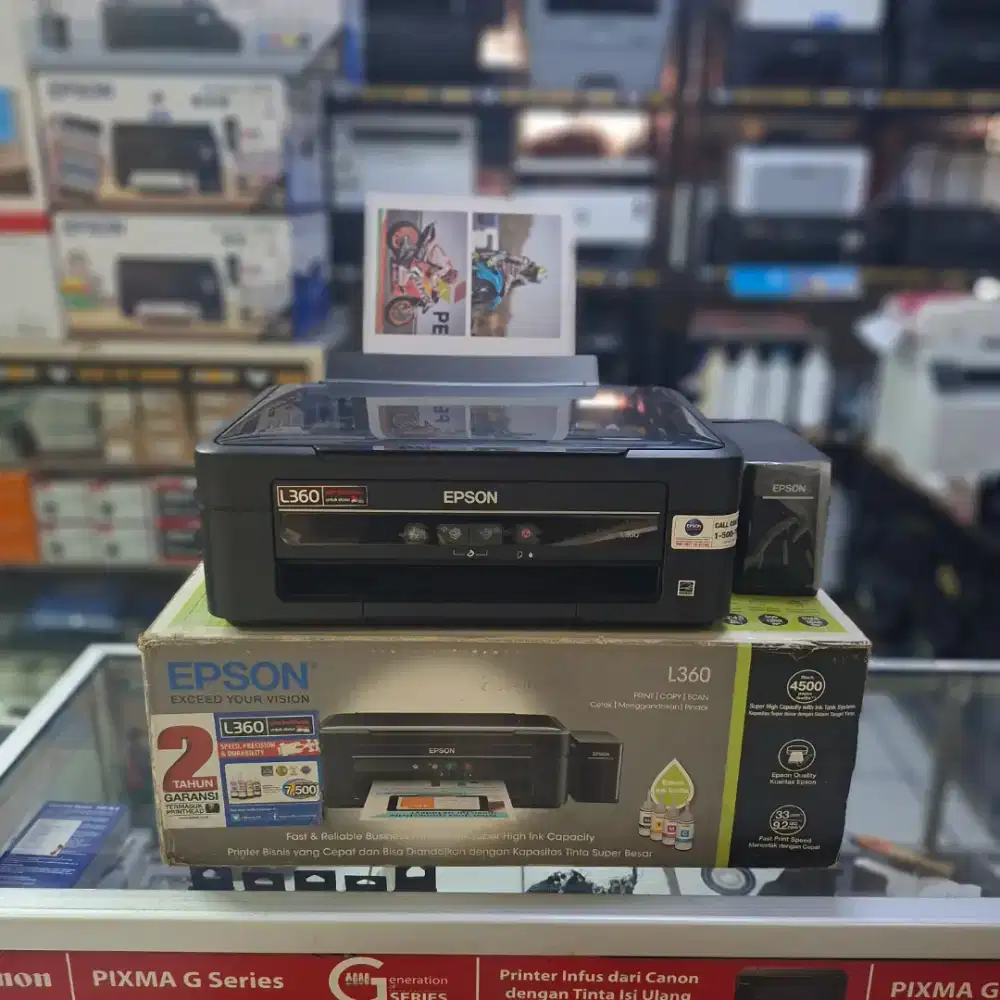 Printer epson L360 print scan copy bergaransi