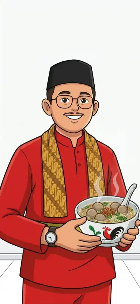 Jaga Warung Bakso Ciputat