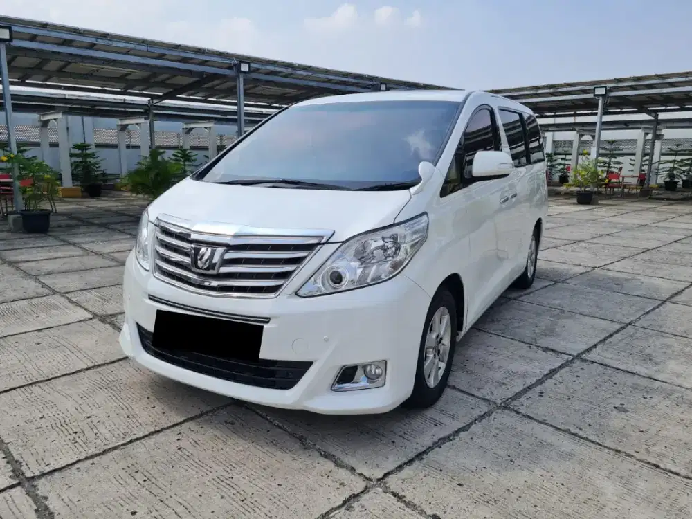 ( KM 60RB ) TOYOTA ALPHARD X WELCAB 2.4 AT 2014/2015 PUTIH