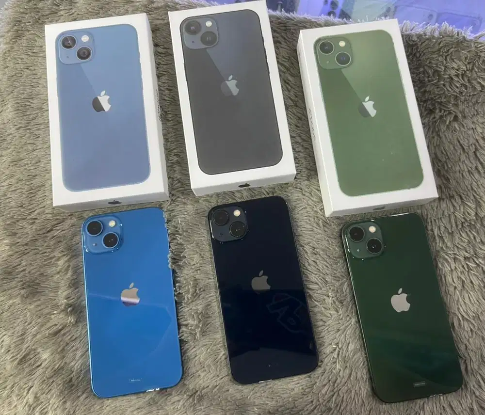 Iphone 13 128 gb ibox fullset oem mulus semua