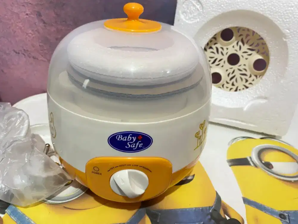 Masak kukus makanan bayi