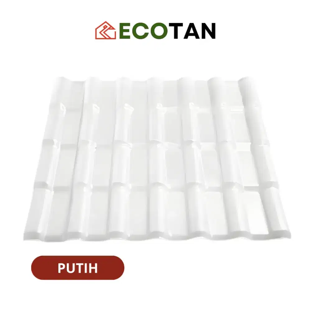 Genteng UPVC Tahan Lama Kuat Warna Tidak Pudar
