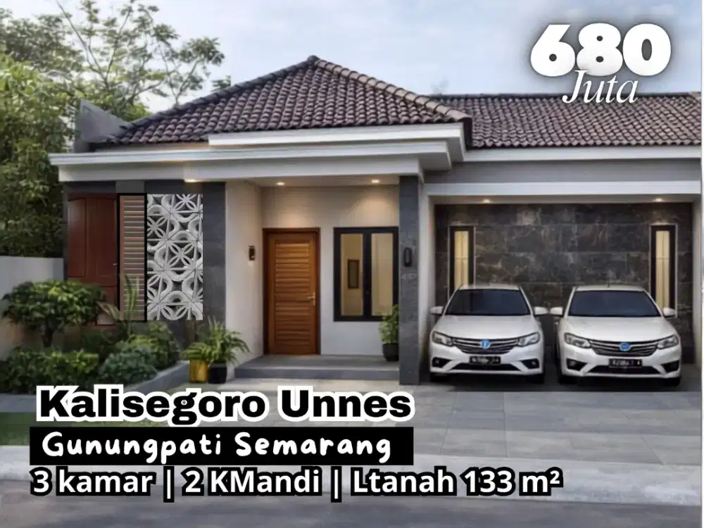 Rumah murah dekat Unnes Semarang