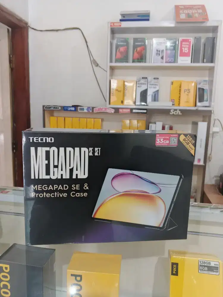 Tecno MEGAPAD SE 11 4G 4/128 Segel Box