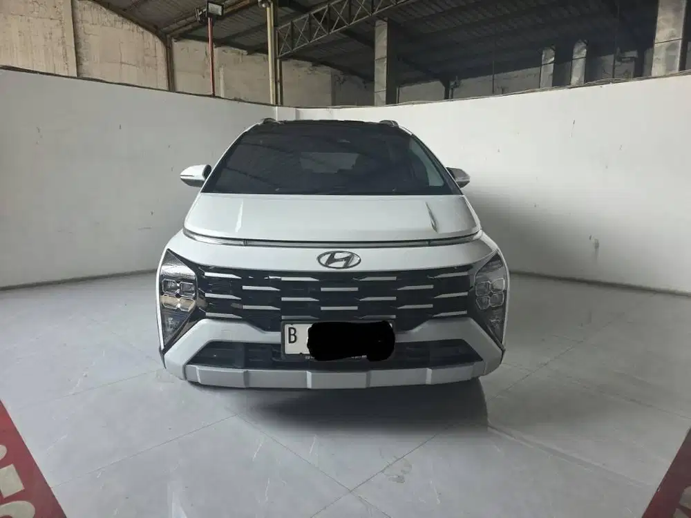 Hyundai Stargazer Prime X AT ( Matic ) 2024 Putih Km low 13rban Mulus