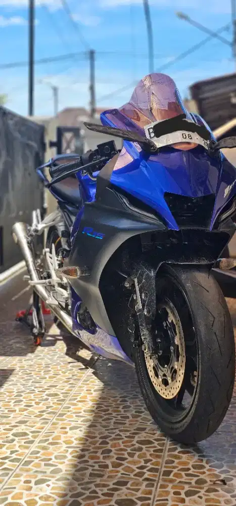 YZF R15V3 modif V4 moge look.
