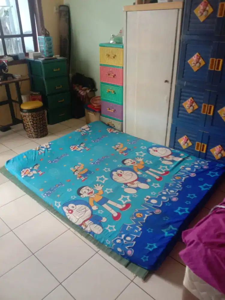 Kasur busa 140 x 180 x 8 bisa digulung