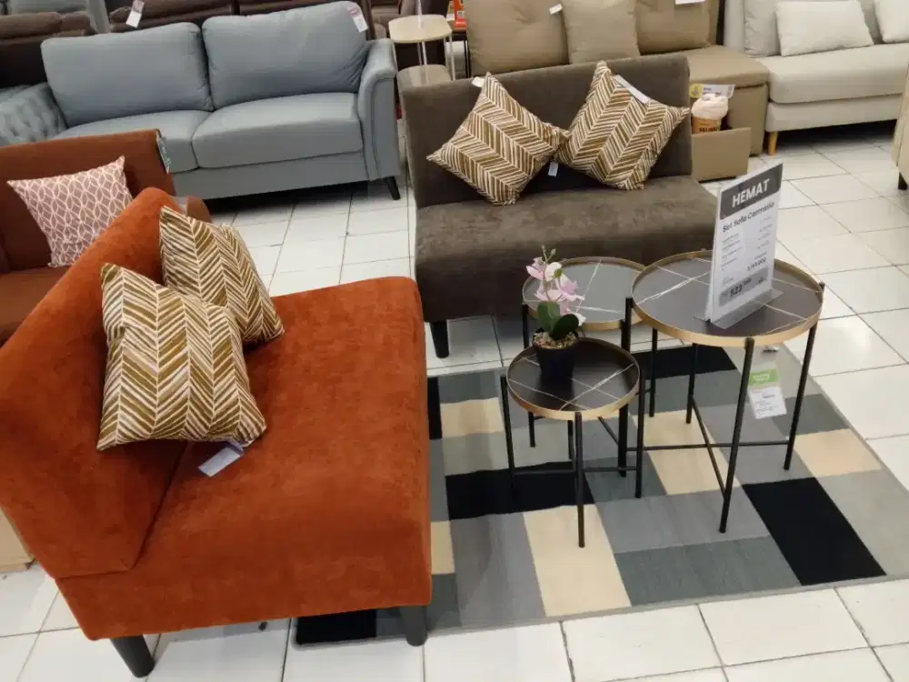 CEPAT HABIS! PROMO BESAR SOFA SET / SOFA RUANG TAMU