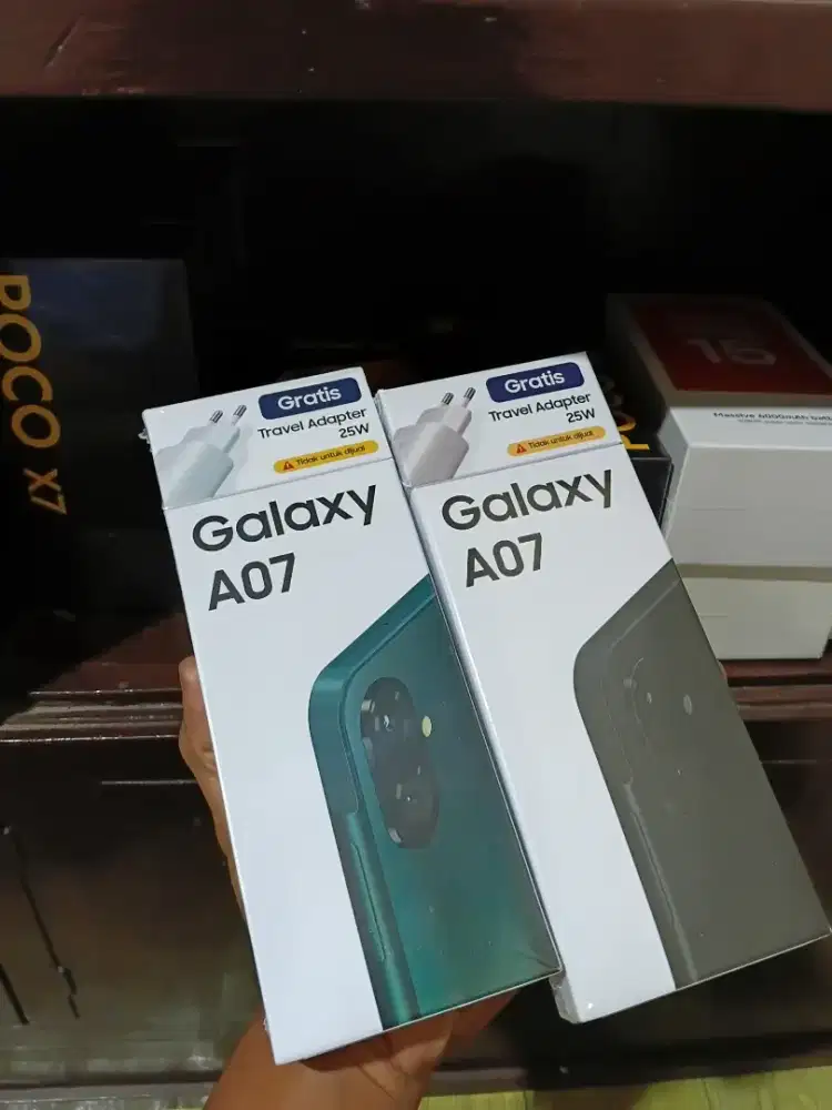 Samsung A07 6/128 Baru Bnib