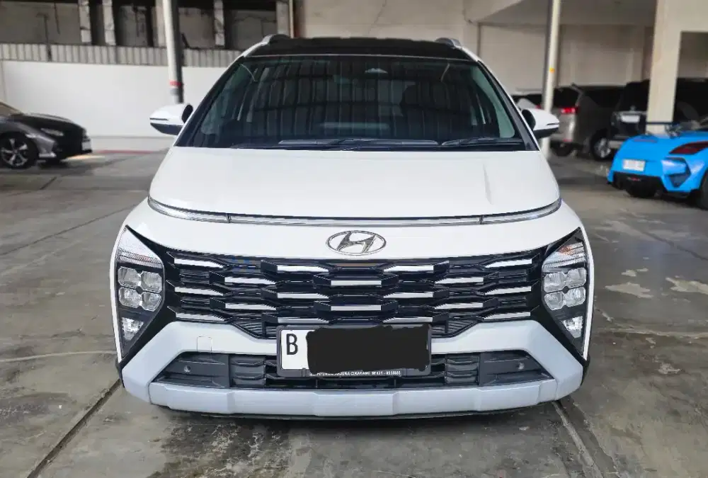 Baru 13rb Km Hyundai Stargazer Prime AT 2024 Putih Good Condition
