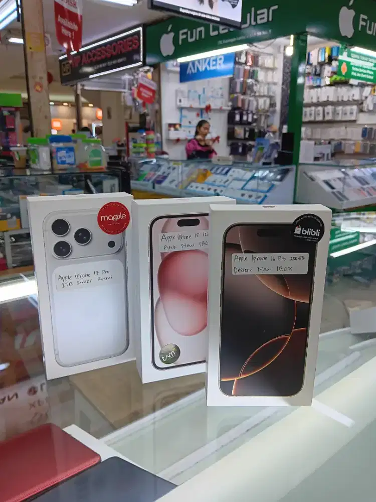 Kredit iPhone 15 128GB Resmi Proses mudah dan singkat.