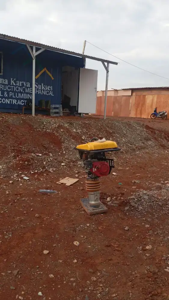 Stamper kuda Mesin giling 2ton genset 5000watt