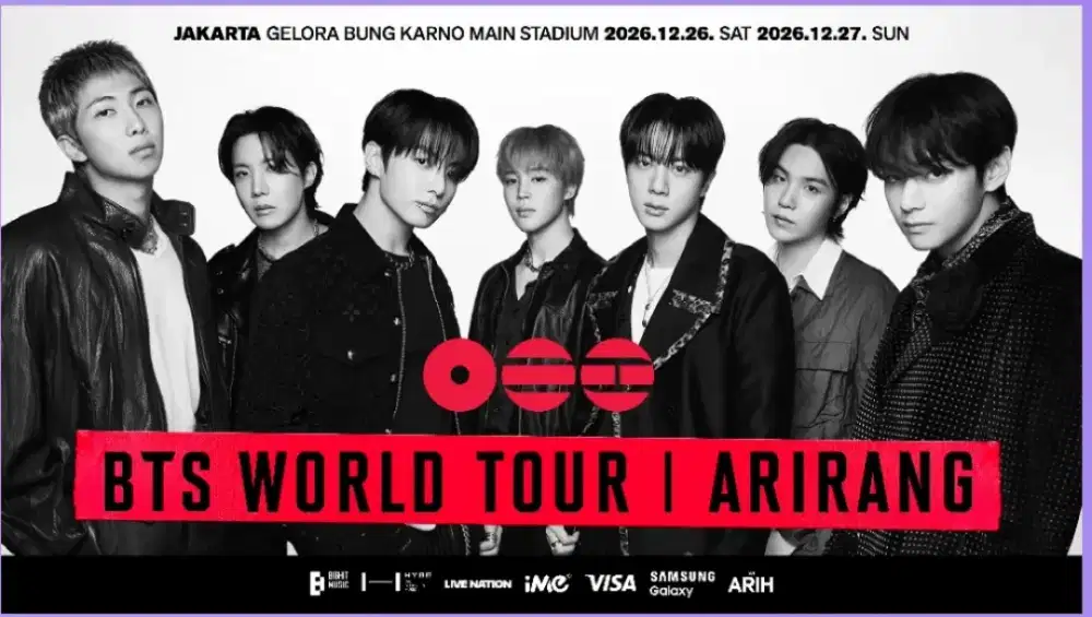Tiket BTS Cat 2 - Day 1