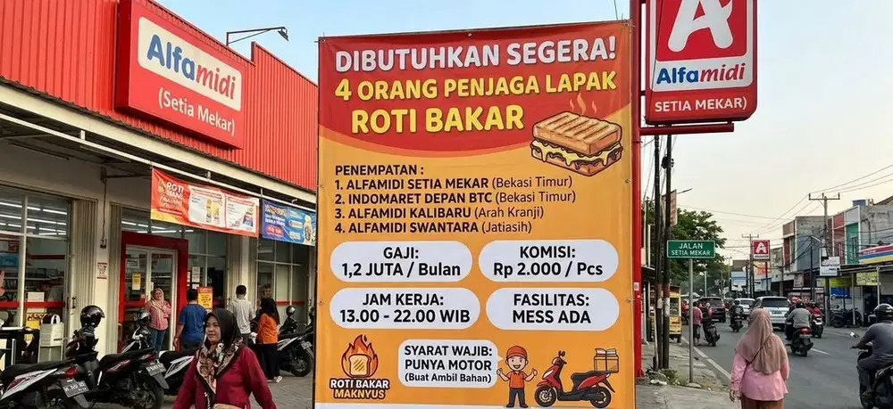Crew Roti Bakar
