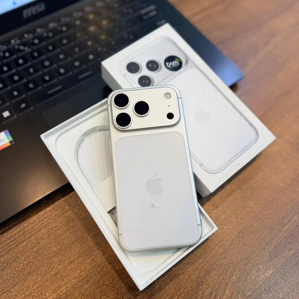iPhone 17 Pro 256Gb silver ibox bisa tukar tambah