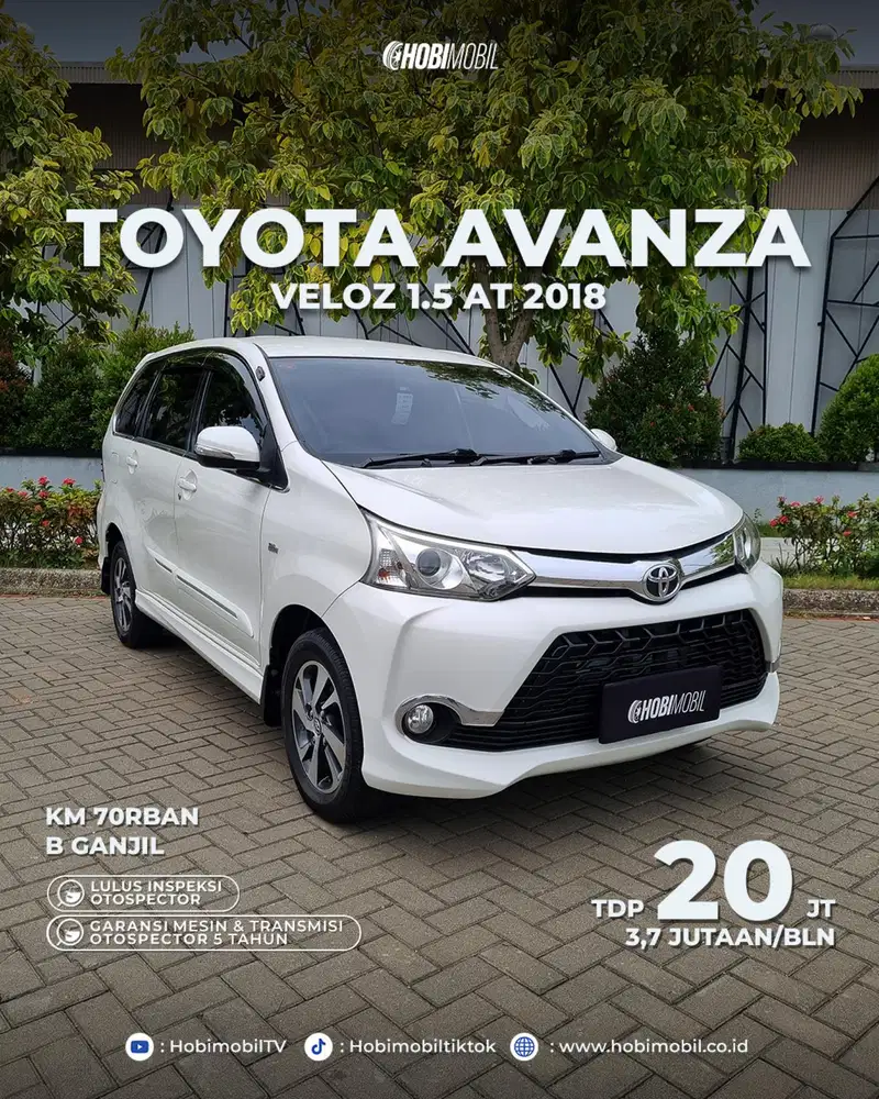 Avanza Veloz 1.5 AT Thn 2018