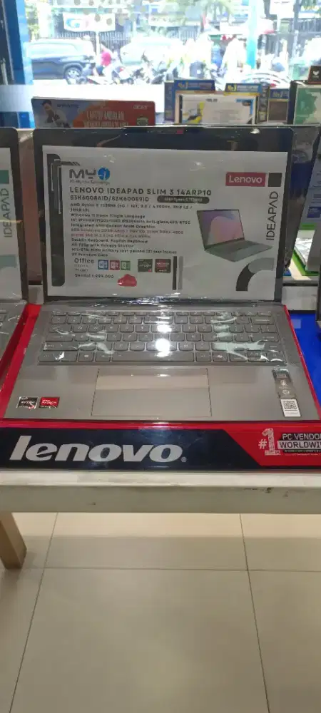 Lenovo IdeaPad Slim 3 14ARP1O R5 16GB/512GB (Kredit Tanpa DP)