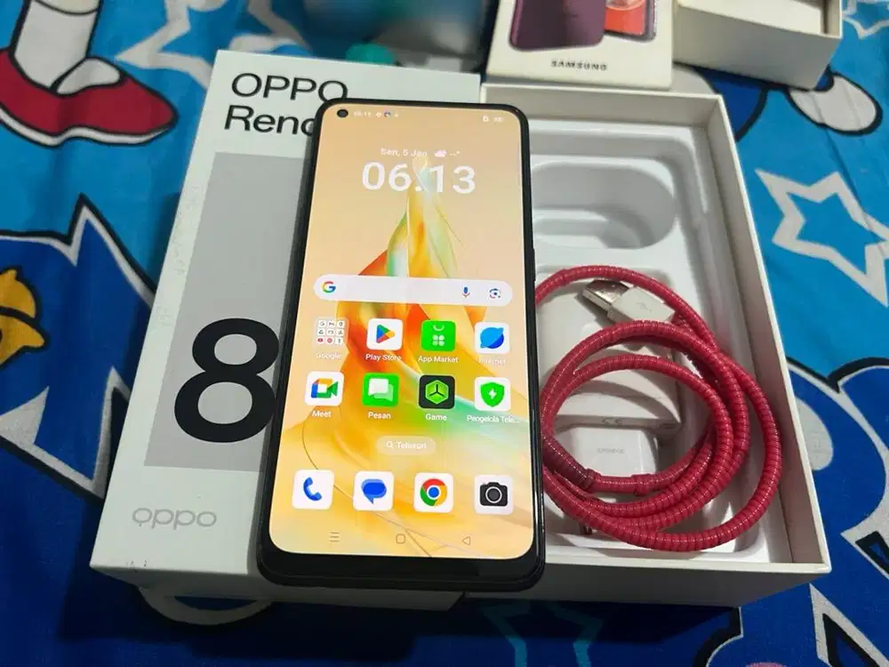 oppo reno 8t 8/256gb fullset original