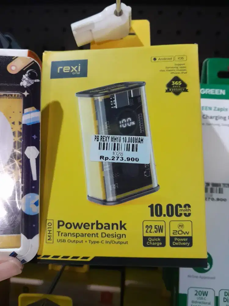 POWERBANK REXI MH10 10000MAH ATLANTIS DAHSYAT