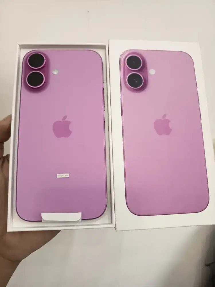 iPhone 16 128GB (Pink) Open Box Aktivasi