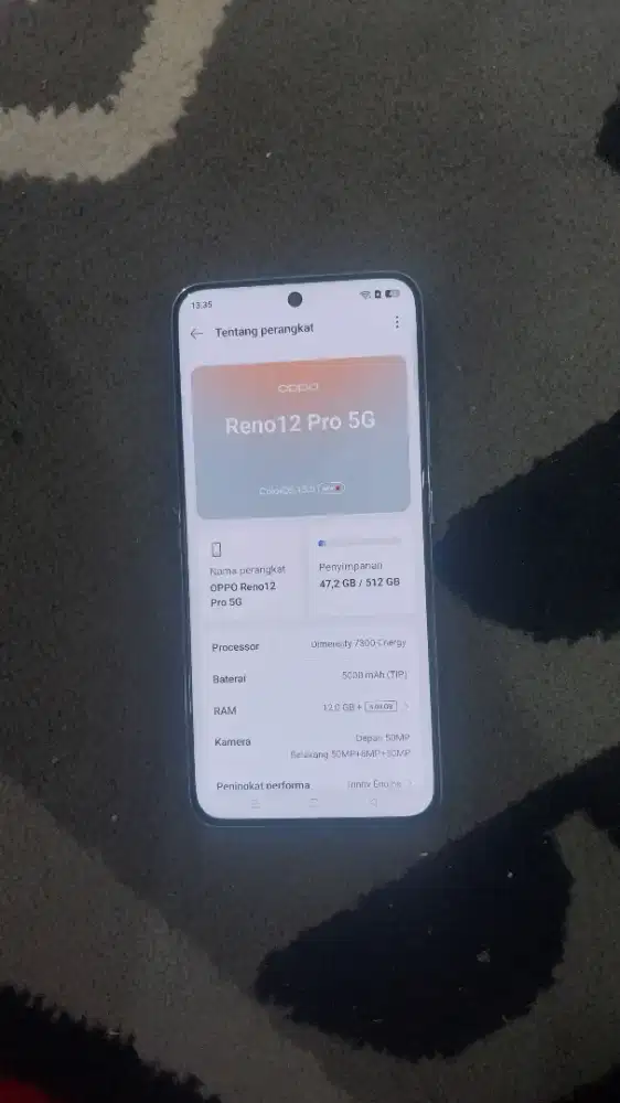 Oppo reno 12 pro 5G 12/512