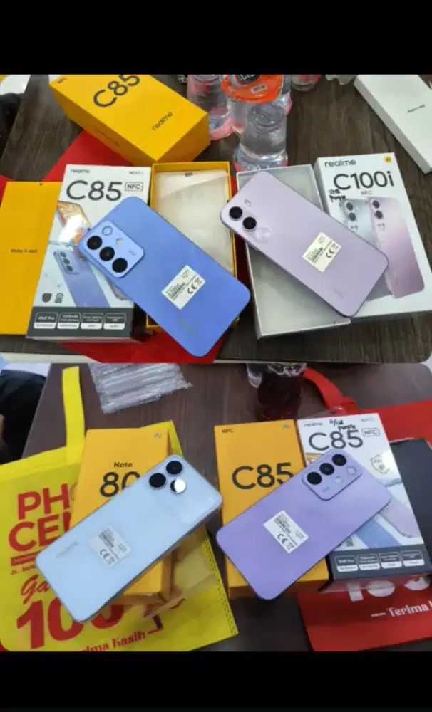 Ready all type handphone baru garansi resmi