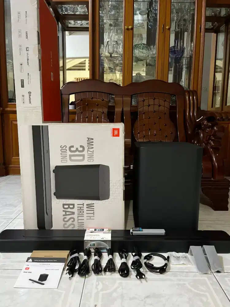 JBL Bar 500 Fullset Original New