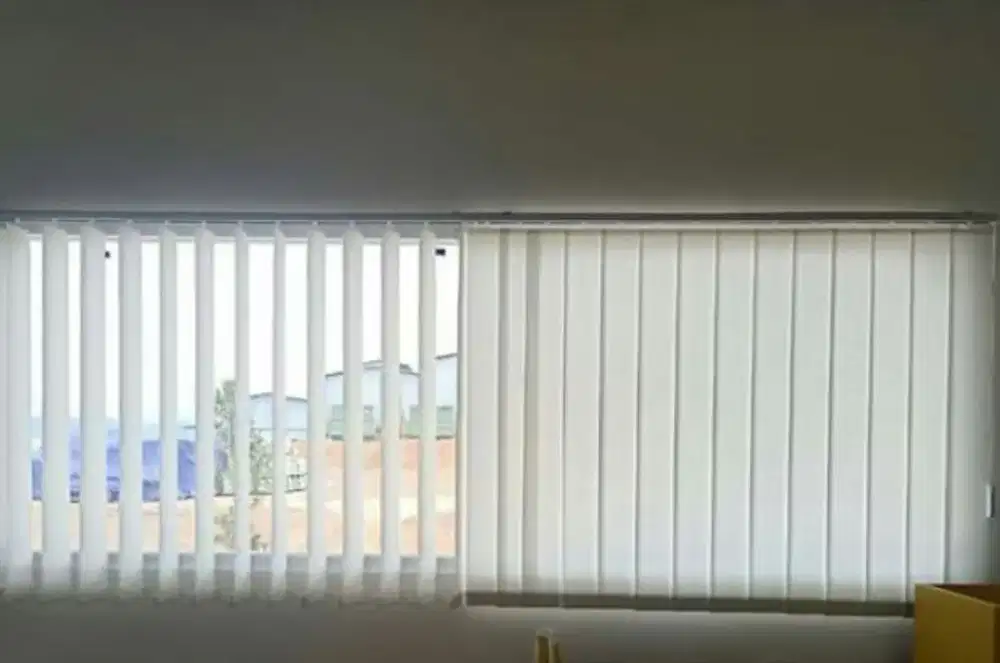 Tirai jendela vertikal blind tirai jendela