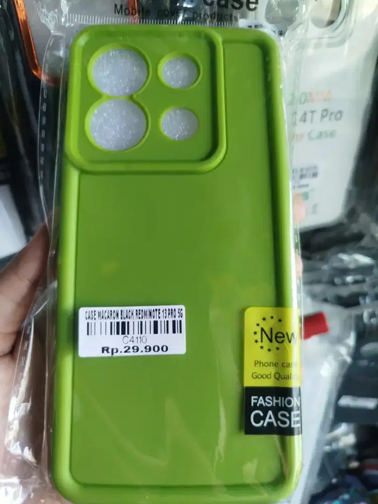 CASE MACARON BLACK REDMI NOTE 13 PRO 5G
