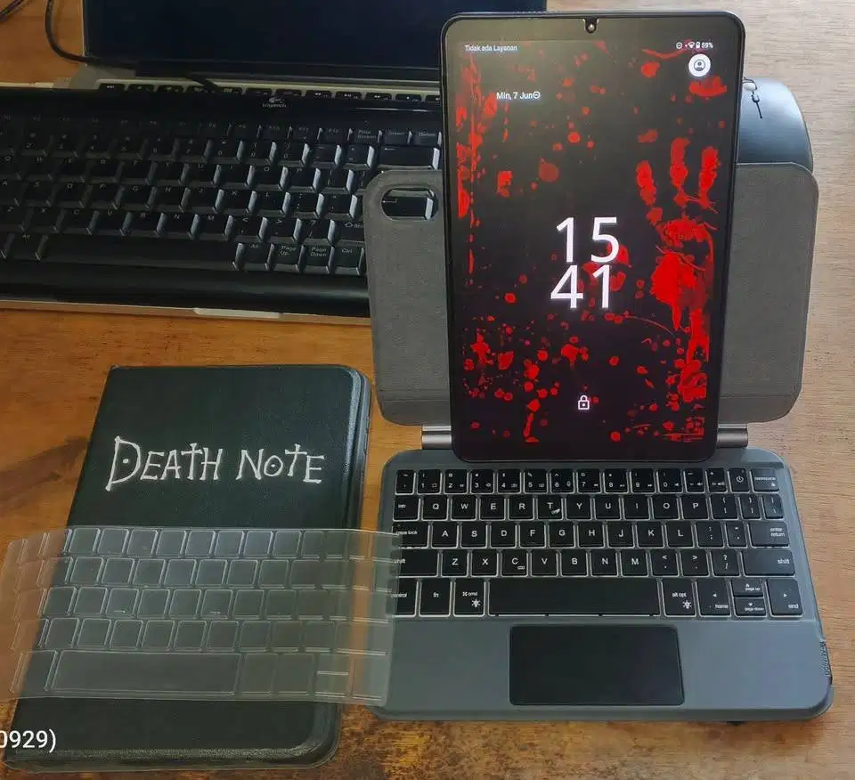 Tab Advan V8 + Keyboard Bluetooth