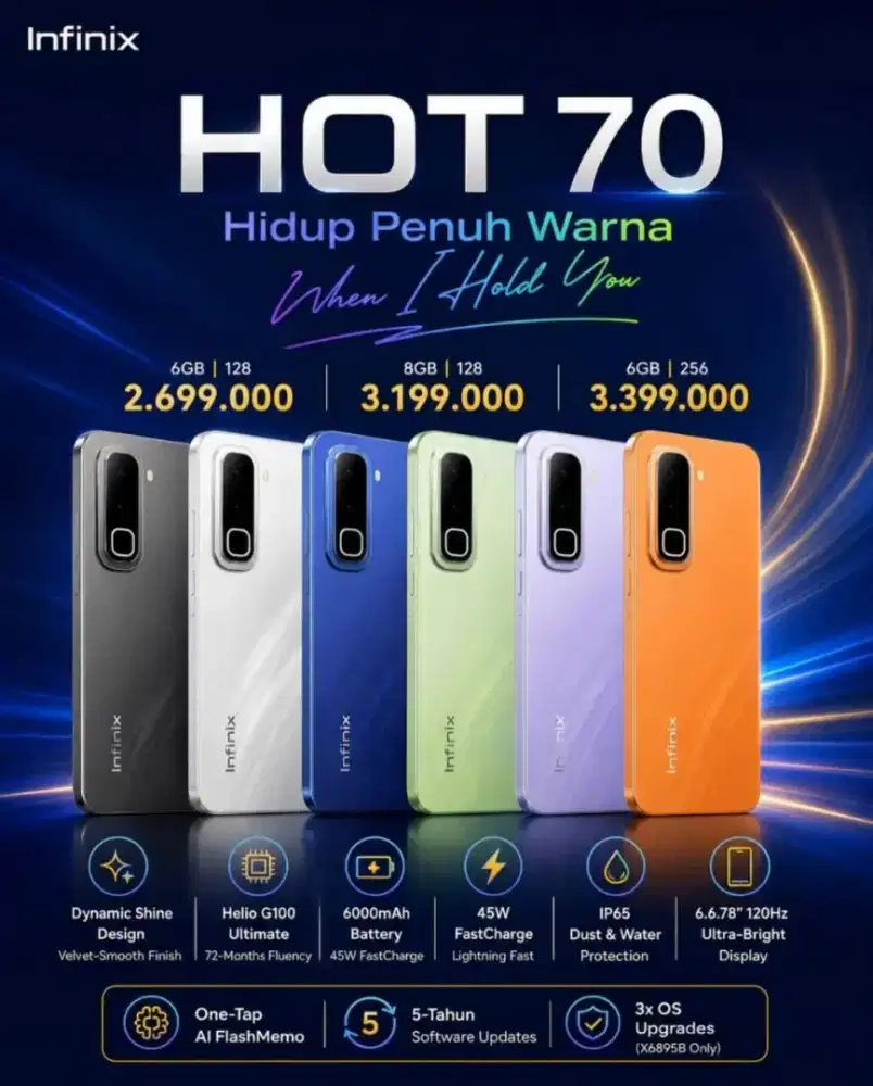 Kredit hp Infinix tanpa dp