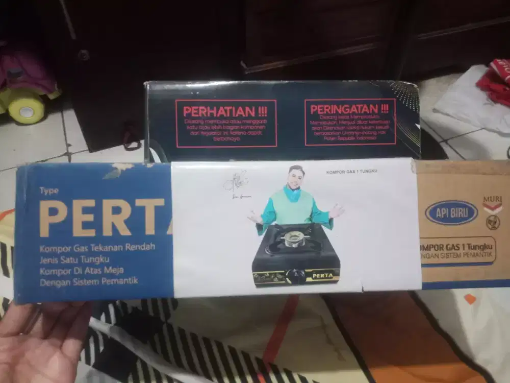Kompor 1 tungku merk perta