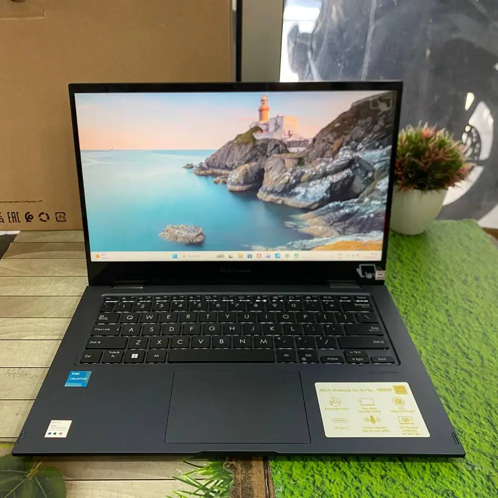 Asus Vivobook TP1400KA Celeron N4500 4GB 256GB 14 FHD Flip Windows 11