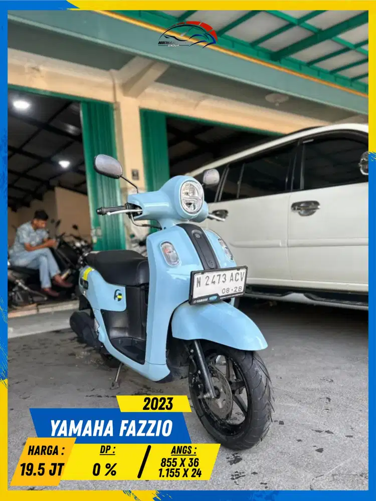 YAMAHA FAZZIO 2023 SIAP ANGKUT BOSSKU HIKMAH MOTOR KEPUH MALANG