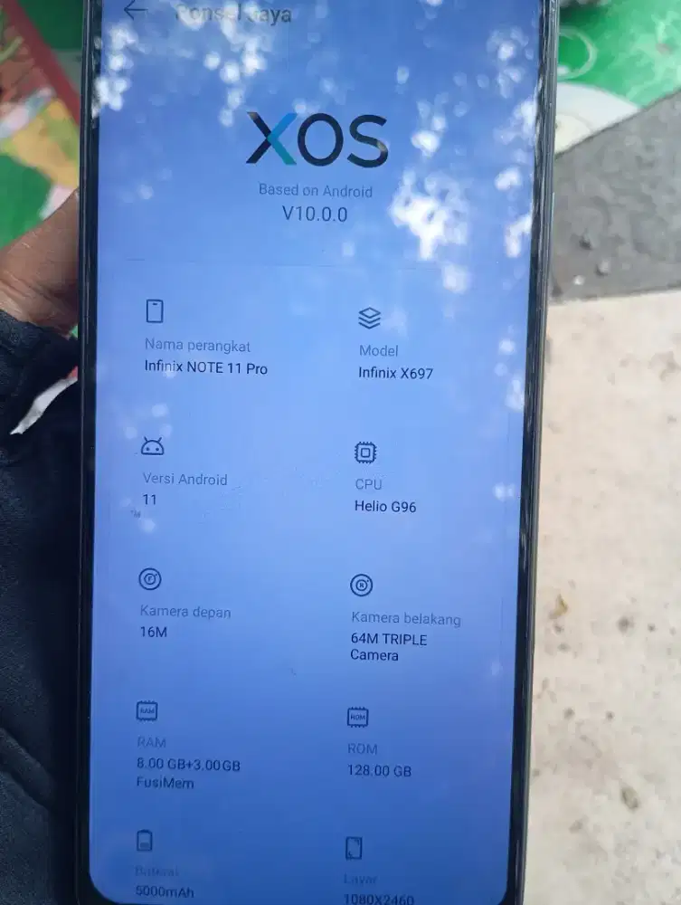 Infinix note 11 pro batangan