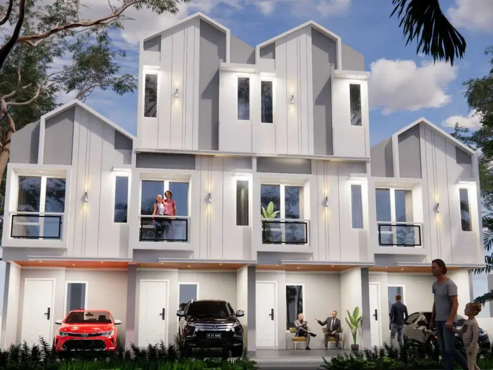 Rumah Baru Desingn Modern Minimalis 2 Lantai Di Percetakan Negara XI Jakpus