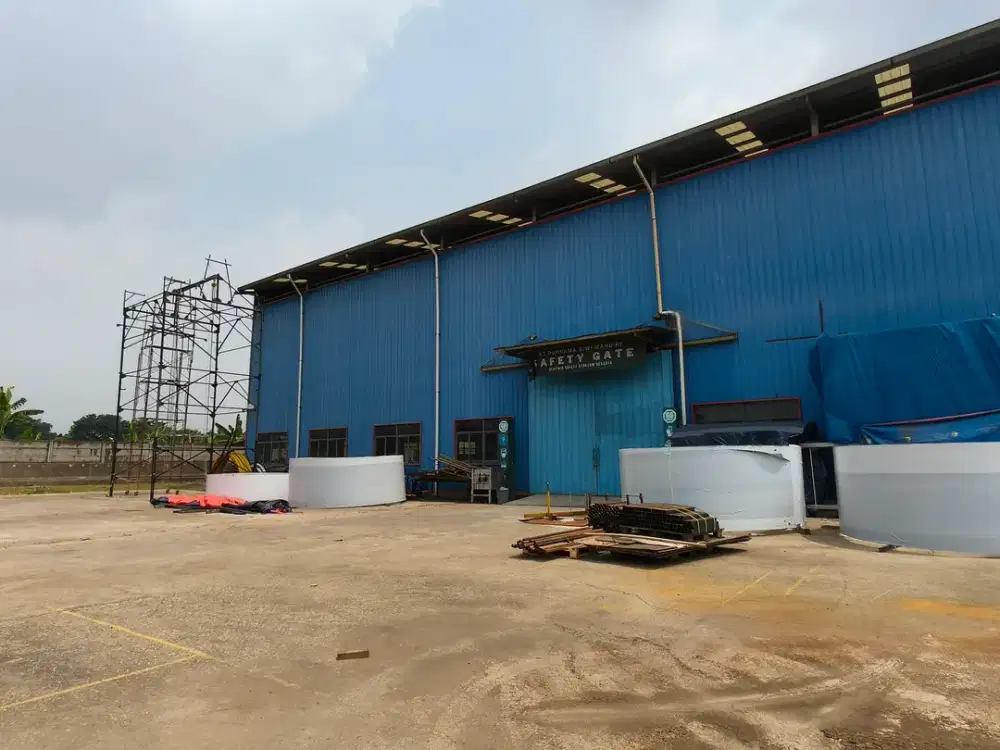 Gudang Indoor  Luas Bangunan 896m2 Di Tambun Selatan Bekasi R2131