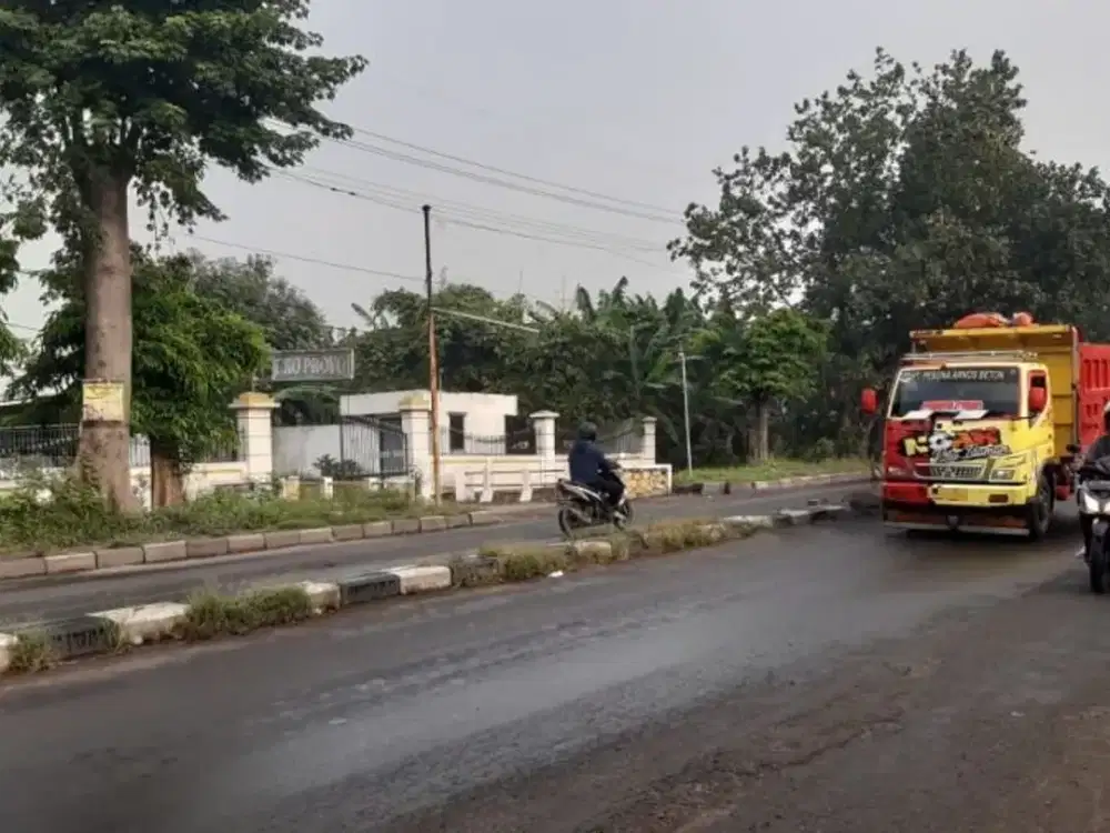 Tanah depan jalan raya krian sidoarjo harga 2 jt/m nett lokasi deretan gudang, pabrik dan komersial lainnya