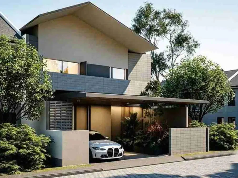 rumah minimalis Japandi , mewah dan cantik di BSD, serpong