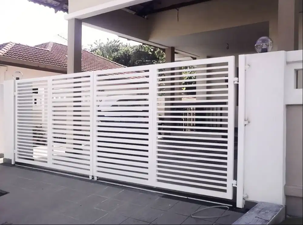 Spesialis Pasang Pagar Rumah, Pagar Geser, Lipat Berbagai Model