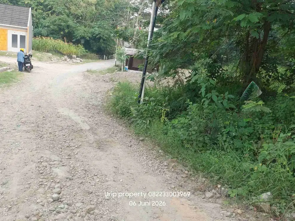 Dijual murah pekarangan dekat pondok bukhori selokaton kra
