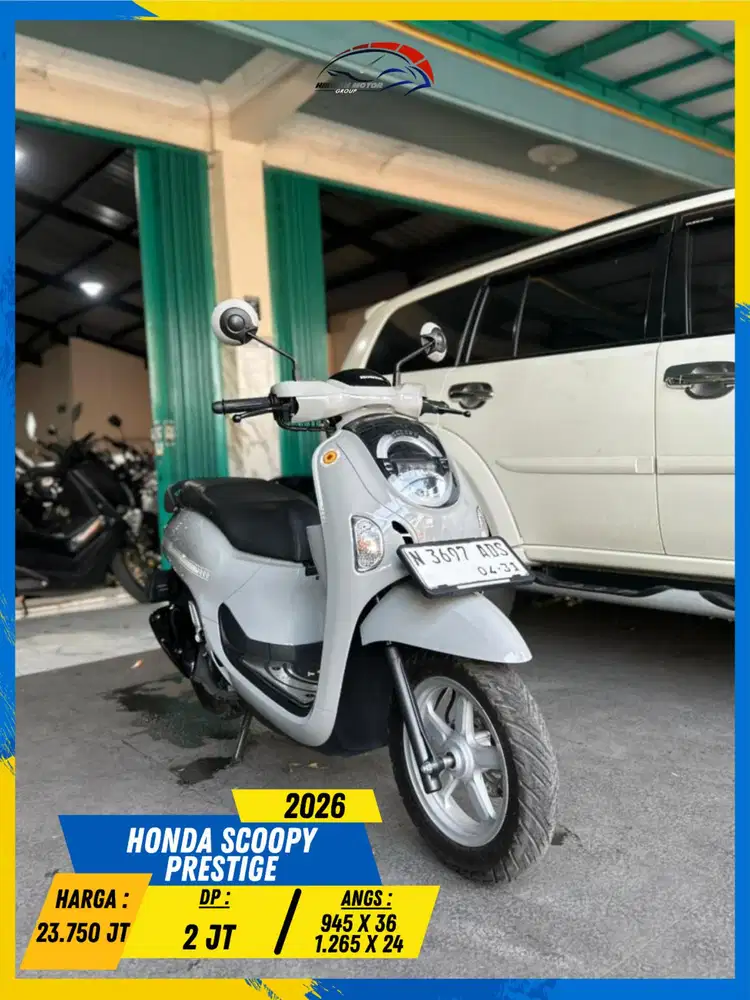HONDA SCOOPY PRESTIGE 2026 ISTIMEWA BOSSKU HIKMAH MOTOR KEPUH MALANG