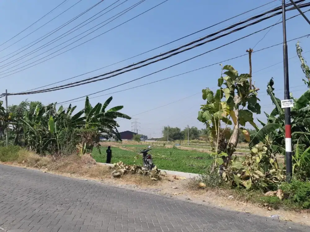 Jual Tanah Pusat Industri Jalan Krikilan Gresik