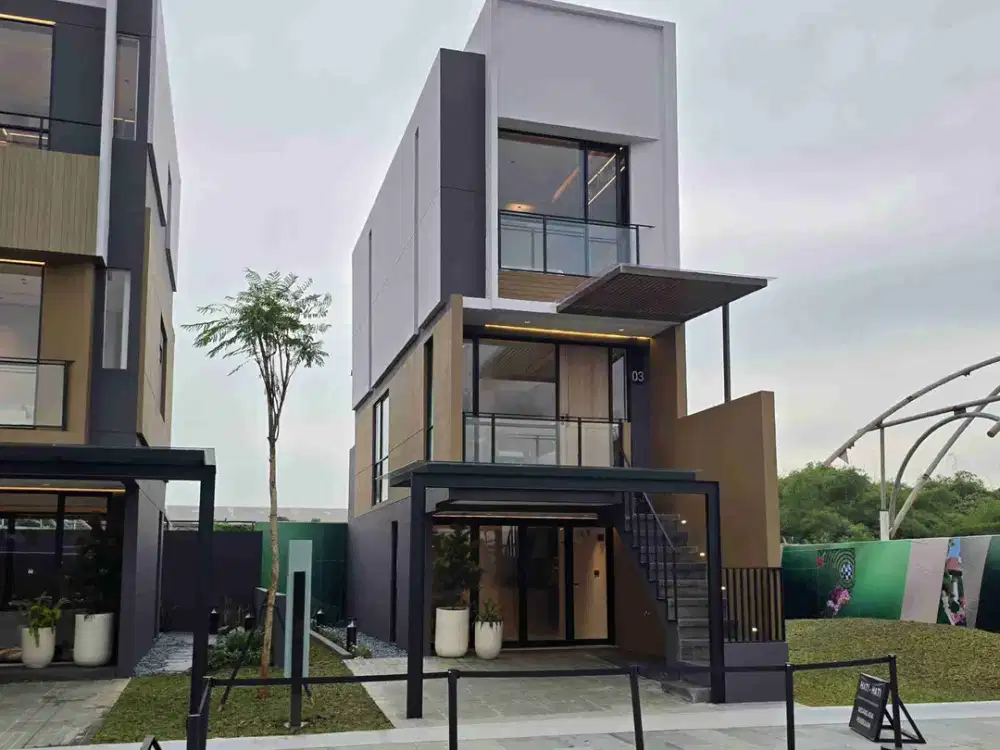 PROMO Rumah 3 Lantai Park Serpong Tipe TreeTops Beverly FREE PPN 100%