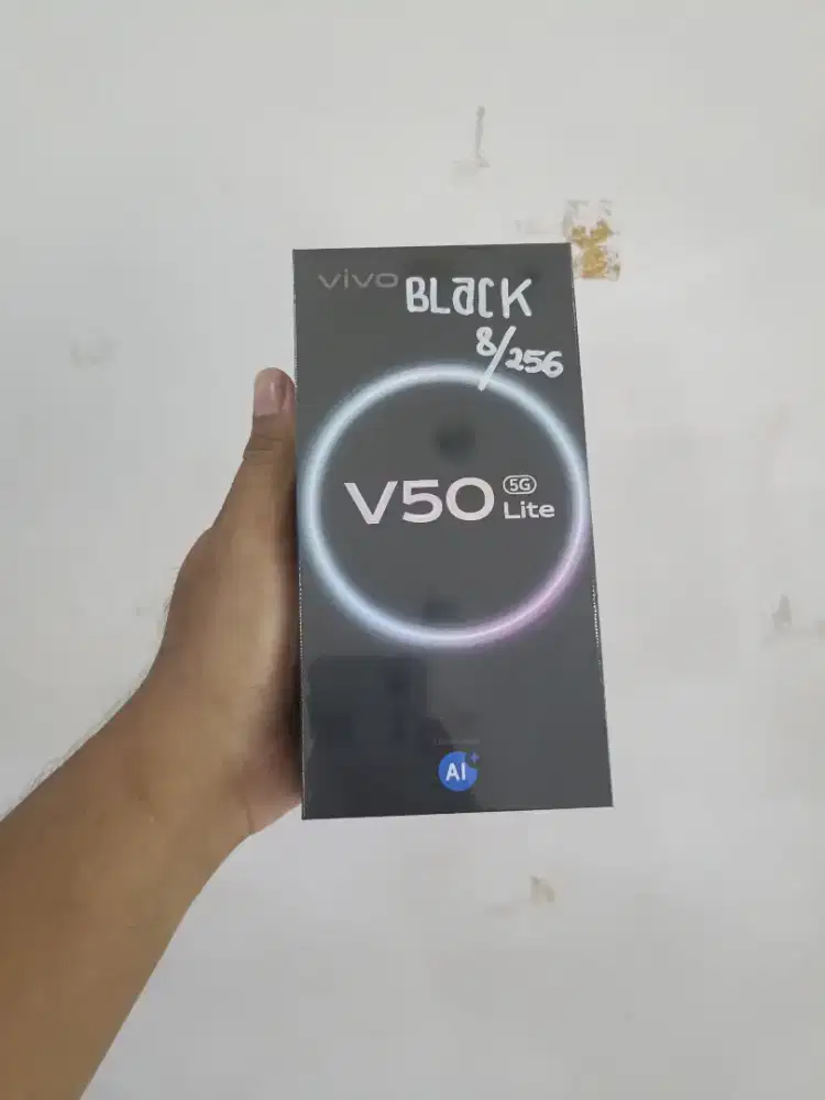 Vivo V50 lite 5g 8/256 black New segel