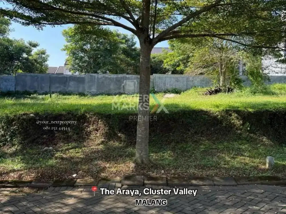 Tanah Kavling Di Cluster Valley The Araya Malang