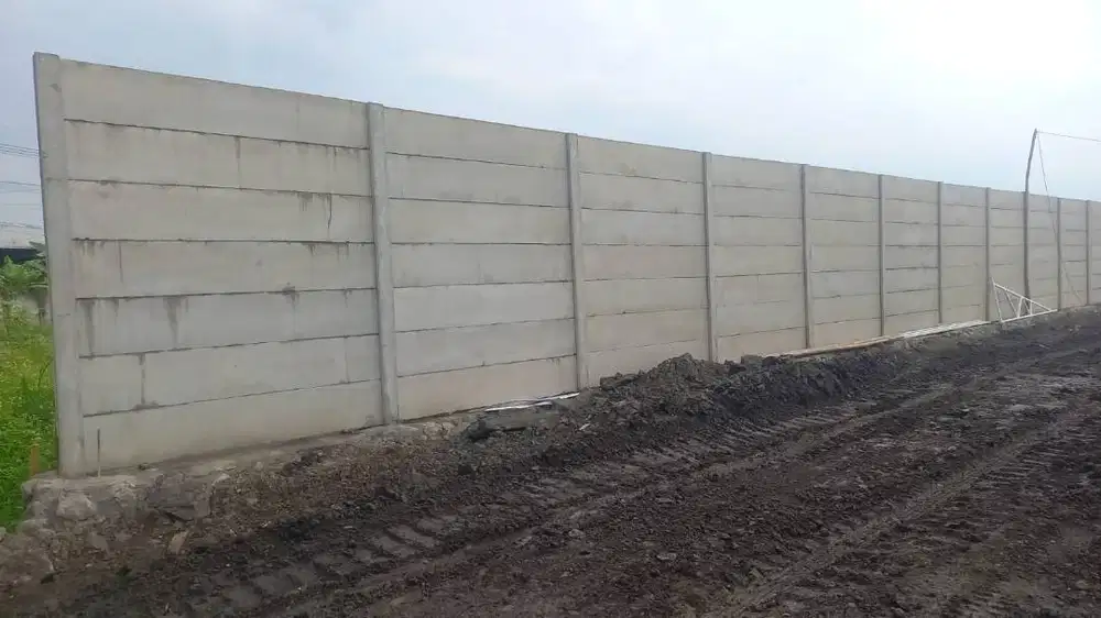 Pagar Panel Beton minimalis