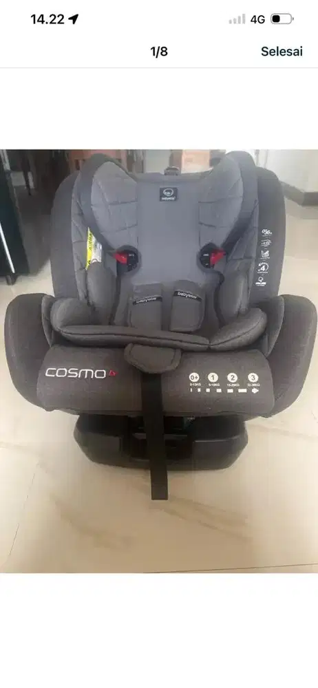 dijual cepat carseat babydoes rotex 360