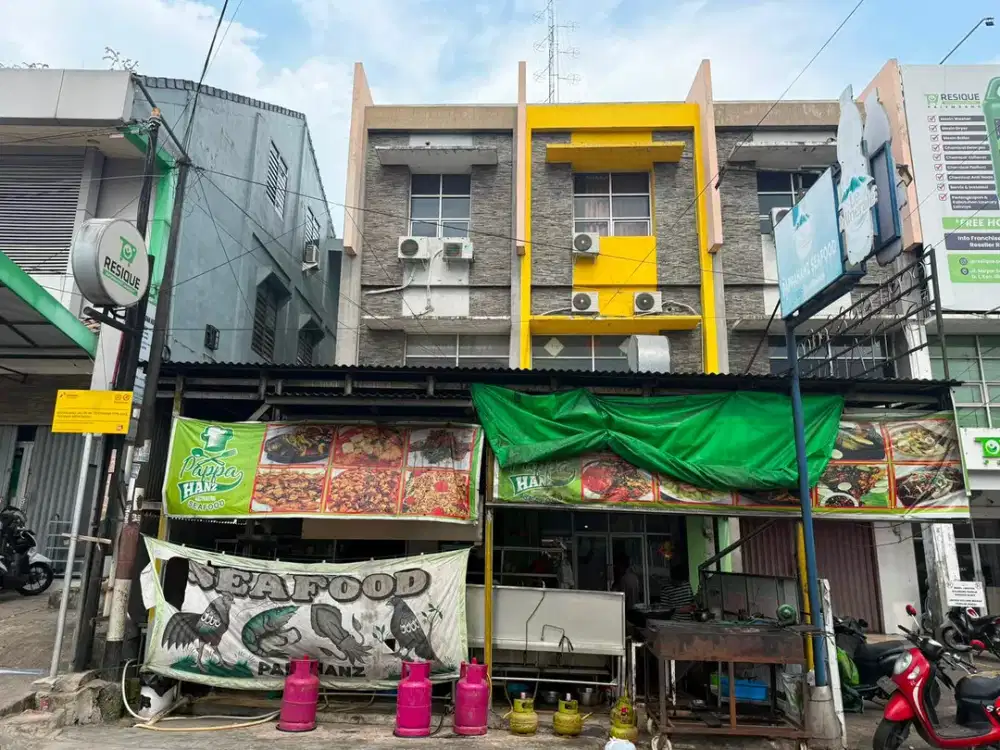 DIJUAL RUKO JALAN MAYOR SALIM BATUBARA SEKIP PALEMBANG